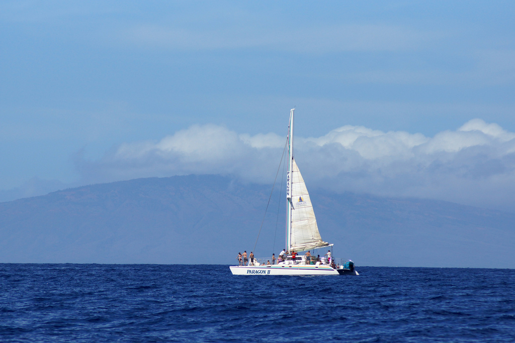 Michele Carbone sailing Hawaii